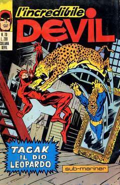 DEVIL 70-CORNO- nuvolosofumetti.