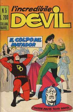 DEVIL 5-CORNO- nuvolosofumetti.