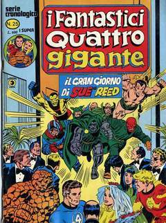 FANTASTICI QUATTRO GIGANTE 25-CORNO- nuvolosofumetti.