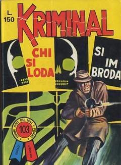 KRIMINAL 103-CORNO- nuvolosofumetti.