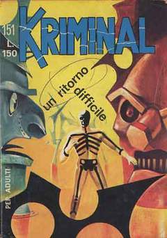 KRIMINAL 151-CORNO- nuvolosofumetti.