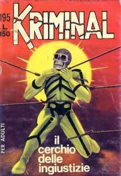 KRIMINAL 195-CORNO- nuvolosofumetti.