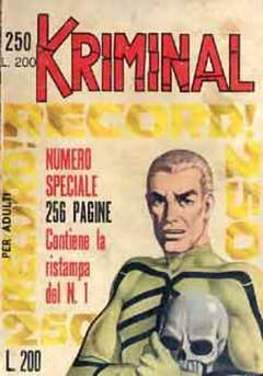 KRIMINAL 250-CORNO- nuvolosofumetti.