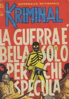 KRIMINAL 85-CORNO- nuvolosofumetti.