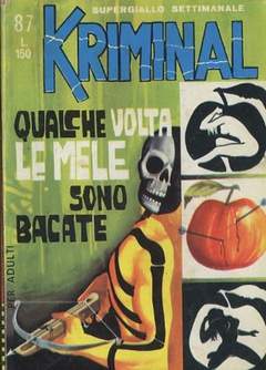 KRIMINAL 87-CORNO- nuvolosofumetti.