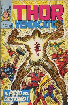 THOR il mitico Thor 237-CORNO- nuvolosofumetti.