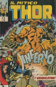 THOR il mitico Thor 76-CORNO- nuvolosofumetti.