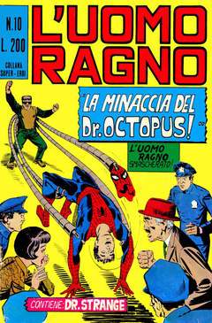 UOMO RAGNO PRIMA SERIE 10-CORNO- nuvolosofumetti.