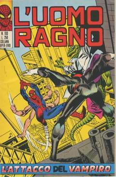 UOMO RAGNO PRIMA SERIE 103-CORNO- nuvolosofumetti.