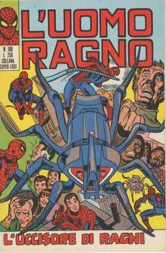 UOMO RAGNO PRIMA SERIE 106-CORNO- nuvolosofumetti.