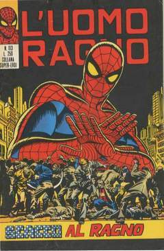 UOMO RAGNO PRIMA SERIE 113-CORNO- nuvolosofumetti.