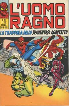 UOMO RAGNO PRIMA SERIE 118-CORNO- nuvolosofumetti.