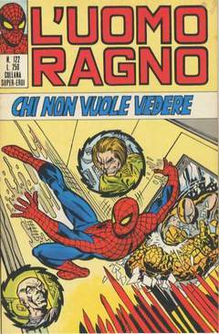 UOMO RAGNO PRIMA SERIE 122-CORNO- nuvolosofumetti.