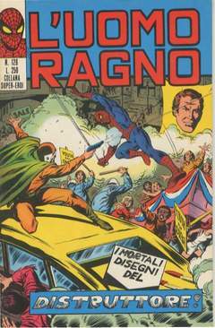 UOMO RAGNO PRIMA SERIE 126-CORNO- nuvolosofumetti.