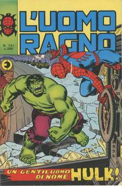 UOMO RAGNO PRIMA SERIE 131-CORNO- nuvolosofumetti.