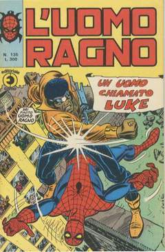 UOMO RAGNO PRIMA SERIE 135-CORNO- nuvolosofumetti.