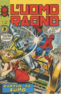 UOMO RAGNO PRIMA SERIE 137-CORNO- nuvolosofumetti.