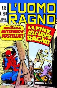 UOMO RAGNO PRIMA SERIE 15-CORNO- nuvolosofumetti.