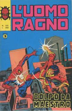 UOMO RAGNO PRIMA SERIE 165-CORNO- nuvolosofumetti.