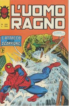 UOMO RAGNO PRIMA SERIE 185-CORNO- nuvolosofumetti.