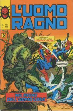 UOMO RAGNO PRIMA SERIE 187-CORNO- nuvolosofumetti.