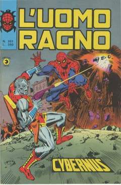 UOMO RAGNO PRIMA SERIE 201-CORNO- nuvolosofumetti.