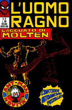 UOMO RAGNO PRIMA SERIE 22-CORNO- nuvolosofumetti.