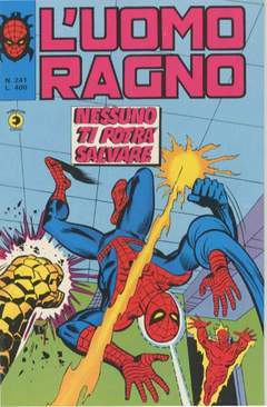 UOMO RAGNO PRIMA SERIE 241-CORNO- nuvolosofumetti.