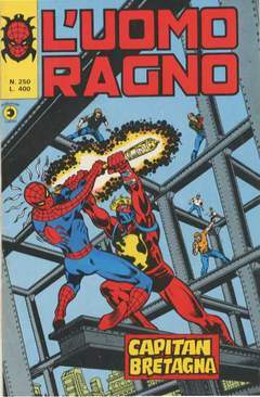 UOMO RAGNO PRIMA SERIE 250-CORNO- nuvolosofumetti.