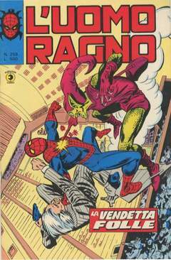 UOMO RAGNO PRIMA SERIE 259-CORNO- nuvolosofumetti.