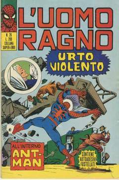 UOMO RAGNO PRIMA SERIE 26-CORNO- nuvolosofumetti.