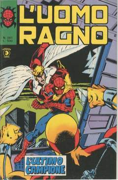 UOMO RAGNO PRIMA SERIE 261-CORNO- nuvolosofumetti.