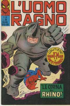 UOMO RAGNO PRIMA SERIE 34-CORNO- nuvolosofumetti.