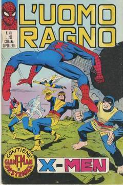 UOMO RAGNO PRIMA SERIE 45-CORNO- nuvolosofumetti.