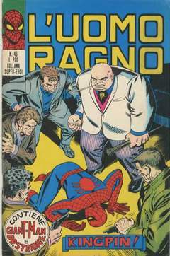 UOMO RAGNO PRIMA SERIE 46-CORNO- nuvolosofumetti.