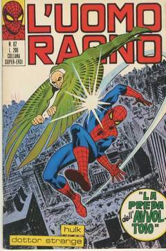 UOMO RAGNO PRIMA SERIE 62-CORNO- nuvolosofumetti.