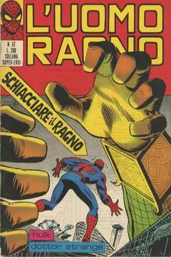 UOMO RAGNO PRIMA SERIE 67-CORNO- nuvolosofumetti.