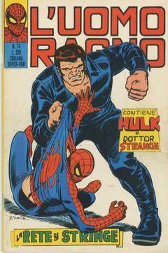 UOMO RAGNO PRIMA SERIE 74-CORNO- nuvolosofumetti.