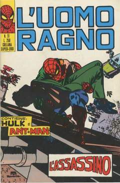 UOMO RAGNO PRIMA SERIE 91-CORNO- nuvolosofumetti.