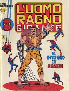 UOMO RAGNO GIGANTE 13-CORNO- nuvolosofumetti.