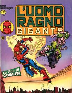 UOMO RAGNO GIGANTE 25-CORNO- nuvolosofumetti.