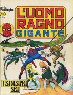 UOMO RAGNO GIGANTE 7-CORNO- nuvolosofumetti.