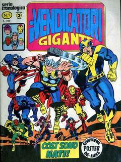 VENDICATORI GIGANTE 1-CORNO- nuvolosofumetti.