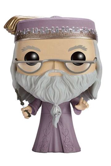 Harry Potter POP! 15 Movies Vinyl Figure Dumbledore with Wand 9 cm