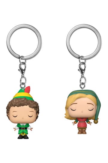 Elf POP! Vinyl Keychain 2-Pack Buddy & Jovie 4 cm