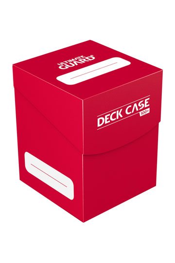 Deck Case 100+ Standard Size Red