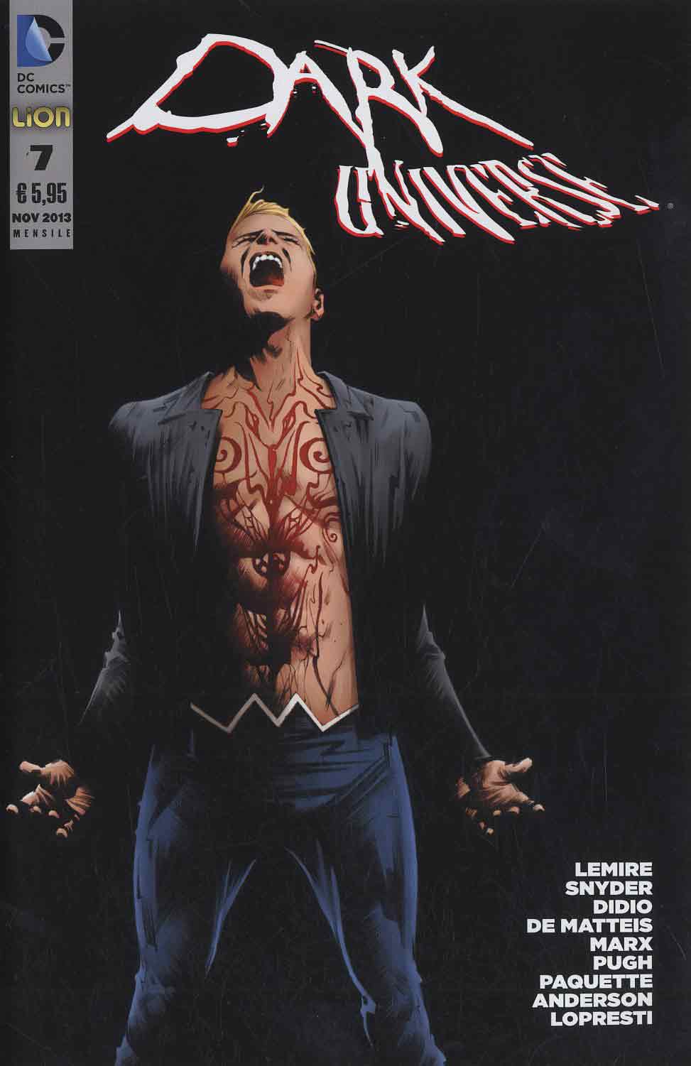 DARK UNIVERSE 7-LION- nuvolosofumetti.