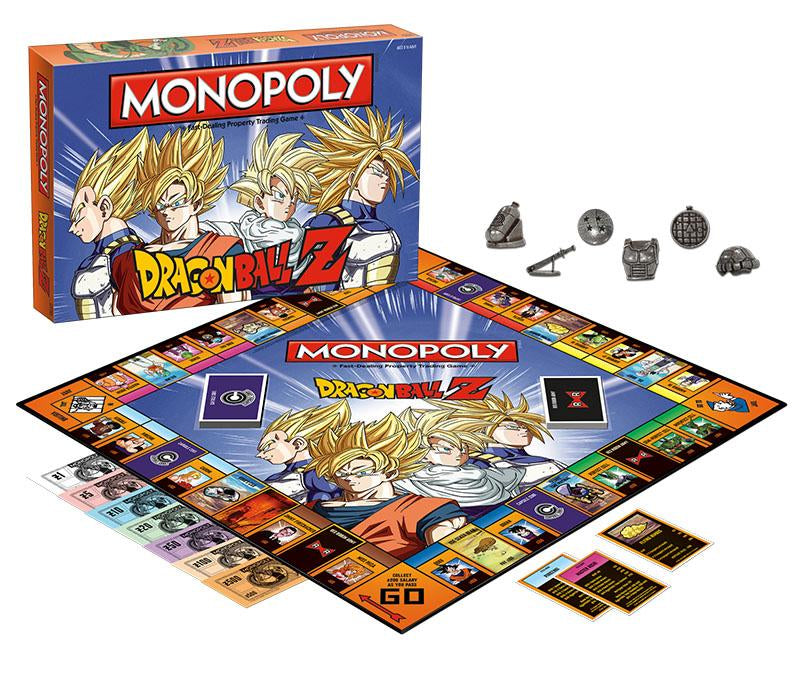 Monopoly Dragonball Z - In italiano-Hasbro- nuvolosofumetti.