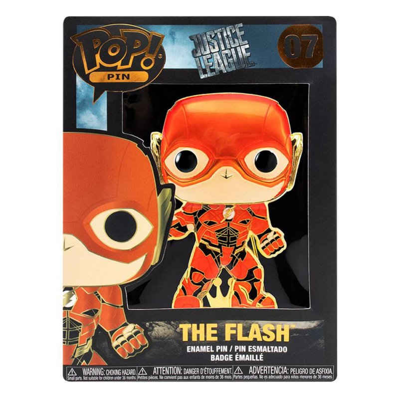 Dc Comics Pop Enamel pin THE FLASH # 07