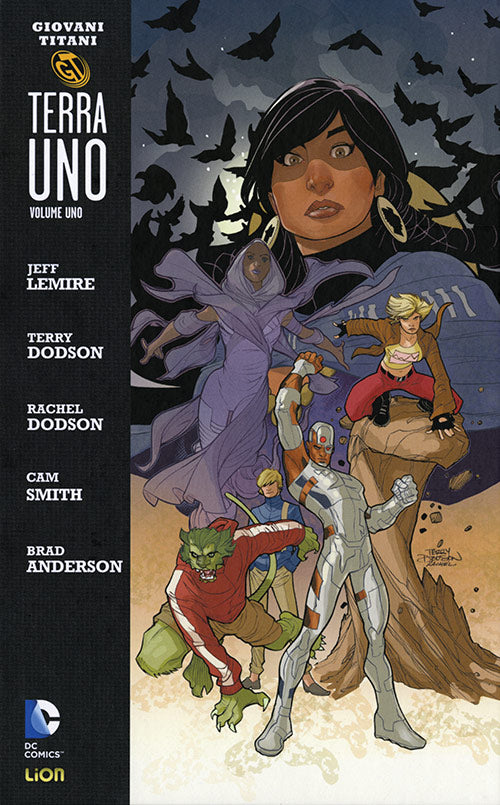 GIOVANI TITANI TERRA UNO-LION- nuvolosofumetti.